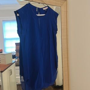 Deep blue Rebecca Taylor top size 2